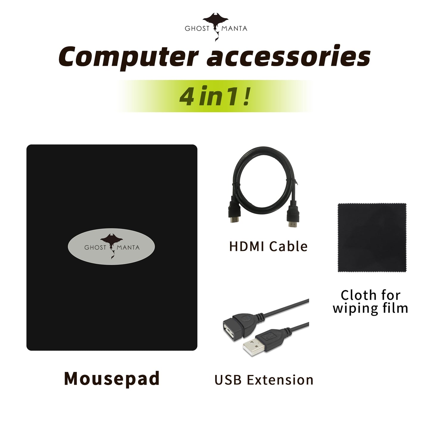 HP 14 Premium HD Portable Laptop Computer Students Business, Quad-Core Intel Celeron Processor, 16GB RAM, 384GB Storage(128GB eMMC+256GB SD Card), 1 Year Office 365, HDMI, Win 11 w/KW Accessories