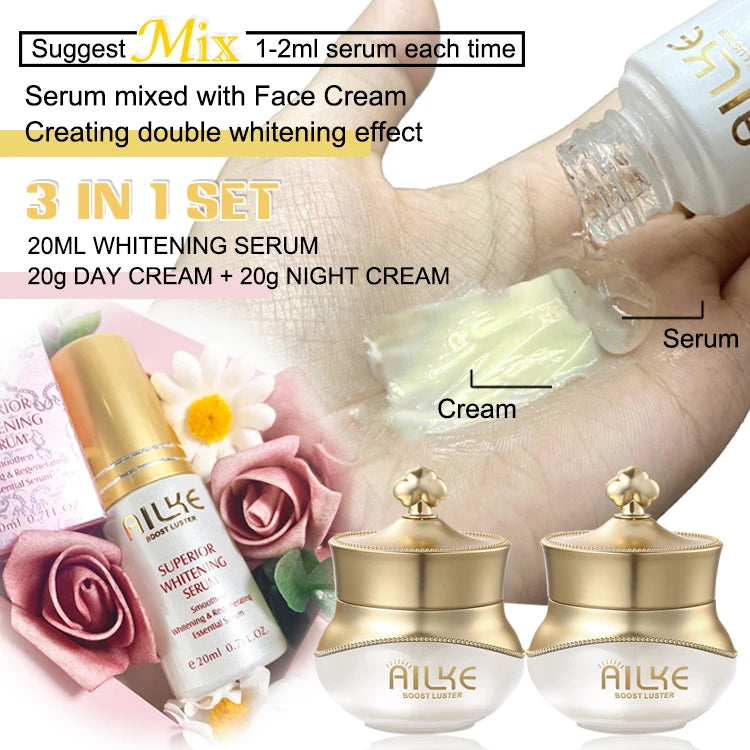 AILKE Anti-Aging Whitening Skin Care Face Cream