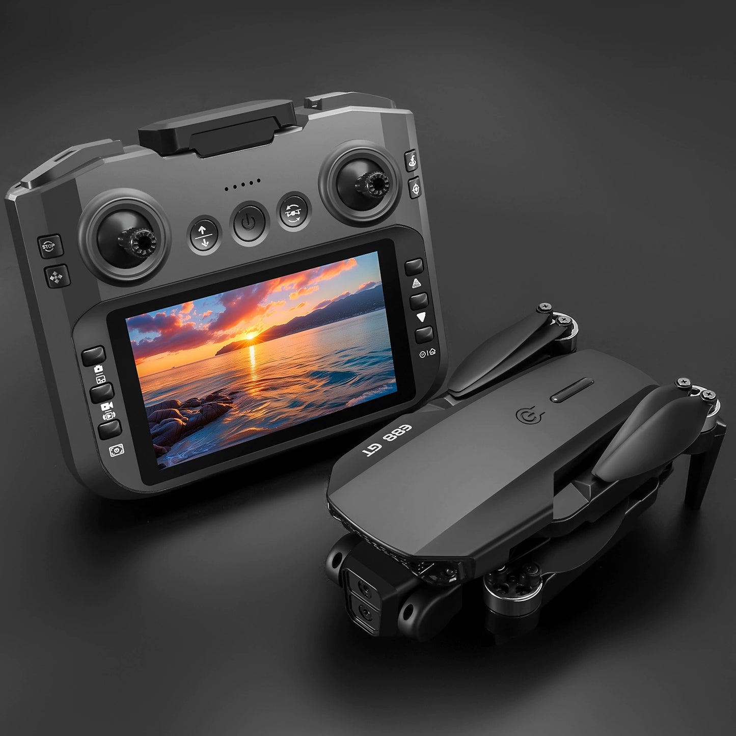 LCD Remote Control HD Drone for Aerial Photography