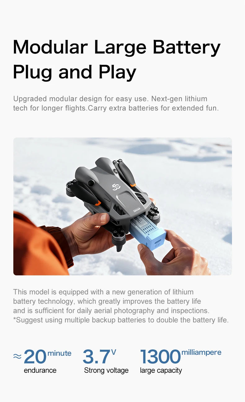 2026 8/6K FPV Dual Camera 3-Axis Gimbal 10KM GPS Obstacle Avoidance RC Quadcopter For Kids Gift New GT50 PRO Professional Drone