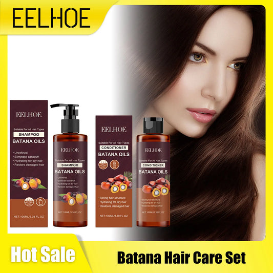 Batana Oil Shampoo & Conditioner Set