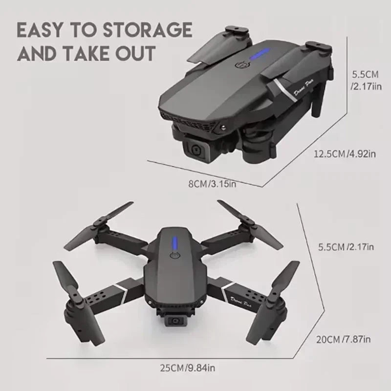 UAV HD for aerial video and photography with remote control