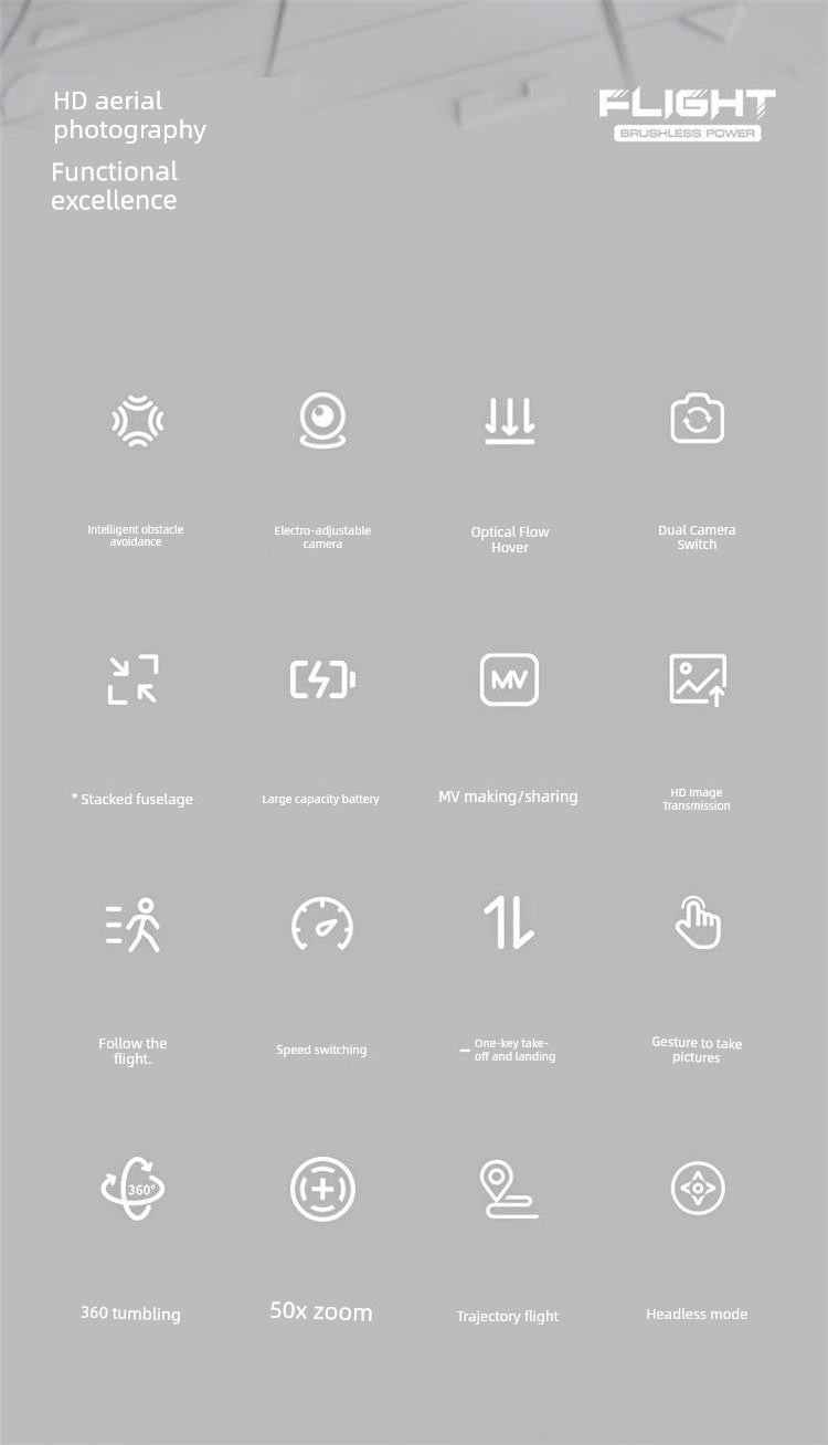 LCD Remote Control HD Drone for Aerial Photography