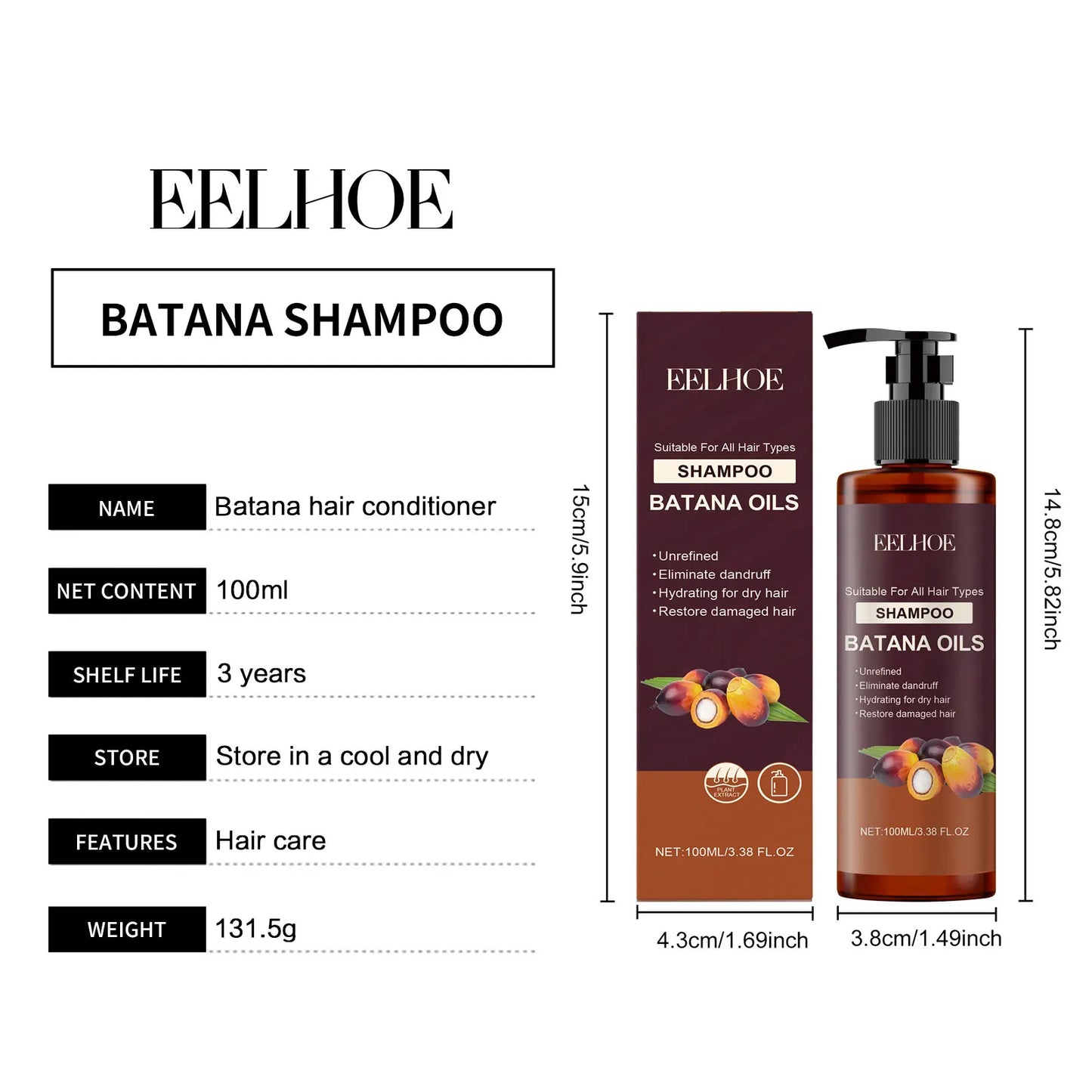 Batana Oil Shampoo & Conditioner Set