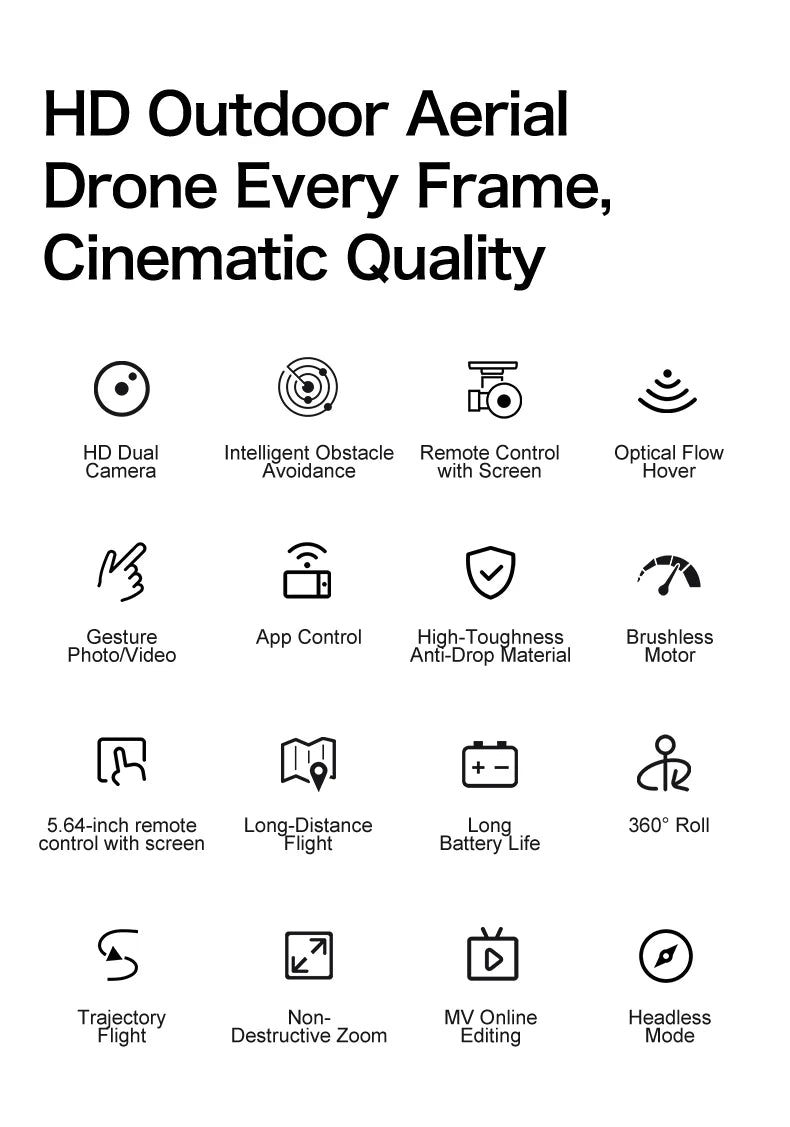 2026 8/6K FPV Dual Camera 3-Axis Gimbal 10KM GPS Obstacle Avoidance RC Quadcopter For Kids Gift New GT50 PRO Professional Drone