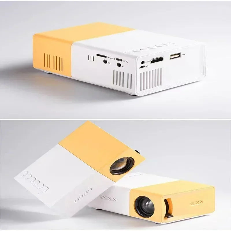 YG300 projector for children's entertainment and office MINI portable mini mini projector supports 1080P ultra high definition