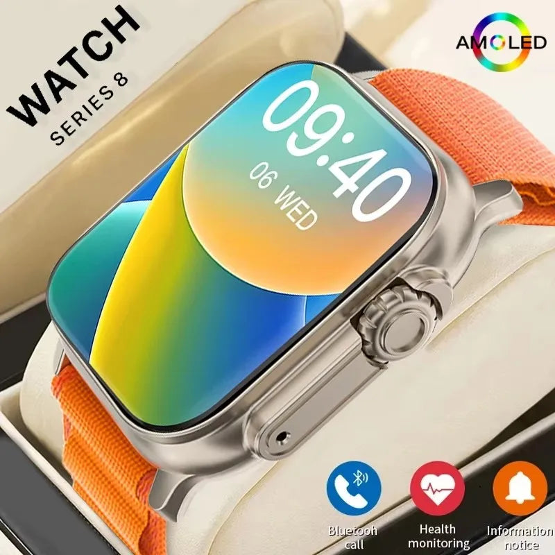 2024 Original Smart Watch Ultra Series 8 IWO NFC Unisex