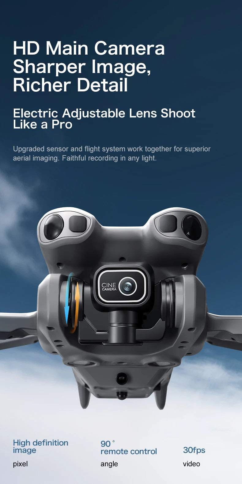 2026 8/6K FPV Dual Camera 3-Axis Gimbal 10KM GPS Obstacle Avoidance RC Quadcopter For Kids Gift New GT50 PRO Professional Drone